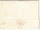 KLASSISCHE BERLIN-STEMPEL: 1827, Faltbrief Mit L2 BERLIN Und L1 "Nach Abg. D. Post" - Prephilately