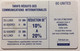 CENTRAFR : CAR21 60u Violet SI-7 ISO Tariffs USED - Zentralafrik. Rep.