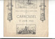 Militaria Ecole D'Application D'Artillerie Carrousel 1933 Concert 46 è Régiment Infanterie - Documents Historiques