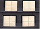 1971 - 4  Blocs De 4 Timbres  : N ° 130 à  133 - 1964-1988
