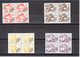 1979 - 4  Blocs De 4 Timbres  : N ° 158 à  161 - 1964-1988