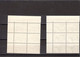 1987 - 4  Blocs De 6 Timbres  : N ° 194 à 197 - 1964-1988