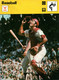 Fiche Sports: Baseball - Histoire Du Sport Américain Depuis 1830 - Editions Rencontre 1977 - Sport