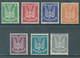 REICH - 1924 - MNH/***- LUXE  - Mi 344-350 Yv PA 20-26 - Lot 22994 - QUOTE 1500.00 EUR !!! - Nuevos