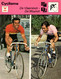 Fiche Sports: Cyclisme - Roger De Vlaminck Et Johan De Muynck, Cyclistes Professionnels Belges - Sport