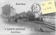 85 - VENDEE - SAINTE HERMINE - CARTE INEDITE - TRAMWAY DE LA VENDEE EN GARE J'ARRIVE A SAINTE HERMINE AMITIES 1926 - Sainte Hermine