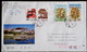CHINA  CHINE CINA 1985 SHANGHAI TO FRANCE F.D.C. WITH  J116(3-1) ,(3-3) STAMPS - Otros & Sin Clasificación