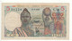 FRENCH WEST AFRICA   5 Francs    P36   Dated 17-08-1943    Fishermen  At Back - West-Afrikaanse Staten