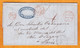 1859 - 2 Page Folded Letter In Spanish From Liverpool, England To Paris, France Via London & Calais - Postmark Collection