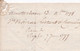 1798 - Marque Postale D'HOLLANDE Sur Lettre Pliée Avec Corresp En Français De 2 P D' AMSTERDAM Vers BORDEAUX, France - ...-1852 Prephilately