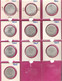 FRANCE Monnaies  Lot 10 Pièces Semeuse 5 Francs Argent Complet 1960 à 1969 - Sonstige & Ohne Zuordnung