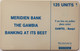 GAMBIA : GAM04 125u Blue SI-4 43532 (MERIDIEN BANK) USED - Gambie