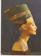 CPM, Egypte ,Painted Limestone Bust Of Queen Nefertiti - Musées