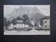 Österreich 1907 AK Zugspitzdorf Ehrwald (Tirol) Blick A.d. Wetterstein 2701m. Verlag Hermann KJust München - Ehrwald