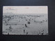 Belgien 1907 AK Ostende La Plage Verlag E.D.I. Geschrieben Von Der Fähre Nach Dover Dampfer Looper II ?! Stempel London - Oostende