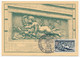 FRANCE - Carte Maximum - 12F+ 3F Versailles Bassin De Diane - Expo Philatélie Et Agriculture 13/12/1952 - Lettres & Documents