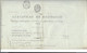 Révolution Française - Certificat De Résidence An 2 Paris Section De La Butte Des Moulins ( Nombreuses Signatures ) - Sin Clasificación