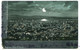 - Canada - Quebec -  Montréal From MT Royal, La Nuit, LUNE, écrite, 1910,  2 TIMBRES, épaisse, BE, Scans. - Montreal