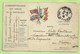 Kaart "Drapeau" Stempel CALAIS Op 15/11/14 Van "Boulangerie Militaire" Naar "Adjudant Ministere Au HAVRE (3456) - Belgische Armee