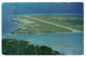 Ref 1437 - Scarce 1974 Postcard  - Maldives Airport - GB Forces Post Office 1 40 Postmark - Maldivas