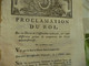 Proclamation Du Roi 14/10/1790 Compétences Corps Administratifs - Décrets & Lois