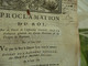 Proclamation Du Roi 10/06//1790 Fédération Générale Des Gardes Nationales Et Troupes Du Royaume Notes Manuscrites - Gesetze & Erlasse