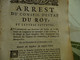 Arrest Conseil D'état Du Roi 18/11 Et 16/12/1727 Permissions Des Receveurs Des Tailles Du Languedoc Montpellier Toulouse - Decrees & Laws