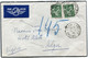 FRANCE LETTRE PAR AVION DEPART LYON-GROLEE 18-9-40 RHONE POUR L'ALGERIE - 1939-44 Iris