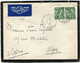 FRANCE LETTRE PAR AVION DEPART LYON - R. P. DEPART 7-11-40 RHONE POUR L'ALGERIE - 1939-44 Iris