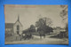 Bois-Seigneur-Isaac 1914: Vue De L'église Et Du Château Très Animée Avec Attelage Et Cavalier - Braine-l'Alleud