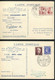 FRANCE - SOUVENIR OFFICIEL DU 50 éme TOUR DE FRANCE DE 1953 , SERIE COMPLETE DE 23CP AFFR. DIVERS - LUXE - Cycling