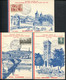 Delcampe - FRANCE - SOUVENIR OFFICIEL DU 50 éme TOUR DE FRANCE DE 1953 , SERIE COMPLETE DE 23CP AFFR. DIVERS - LUXE - Cycling