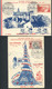 Delcampe - FRANCE - SOUVENIR OFFICIEL DU 50 éme TOUR DE FRANCE DE 1953 , SERIE COMPLETE DE 23CP AFFR. DIVERS - LUXE - Cycling