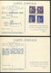 Delcampe - FRANCE - SOUVENIR OFFICIEL DU 50 éme TOUR DE FRANCE DE 1953 , SERIE COMPLETE DE 23CP AFFR. DIVERS - LUXE - Cycling