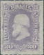 Brasil - Brasile - Brazil,1877 -1878 Emperor Dom Pedro II - 20R Violet,Perf  Rouletted , MINT - Ongebruikt
