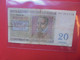 BELGIQUE 20 Francs 03-04-1956 Circuler - 20 Franchi