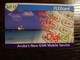 ARUBA PREPAID CARD FLEXCARD  DIGICEL BOAT  AFL 15,-     Fine Used Card  **4395** - Aruba