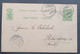 Luxemburg 1906, Ganzsache Postkarte DIEKIRCH Gelaufen RHINOW - Other & Unclassified