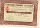 Actions -  COMPAGNIE FERMIERE DE LUCHON  1929 - Electricidad & Gas