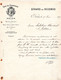 2 Factures CHAMPAGNE E.Mercier Epernay Gérard De Recondo Reims 1893  1921 - Champagne & Schuimwijn