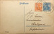 ALLEMAGNE / DEUTSCHLAND 1921 (6/7) Mi.141 Auf Postkarte Mi.P120.AI Aus Kirchheim Nach Stuttgart - Brieven En Documenten