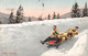 Bobsleight - Cachet Montreux - Ed. Photoglob Zurich - Sport D'hiver - Bob - Port