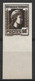 France 1944,Marianne N°634**,  Non Dentelé Variété Double Impression . Cote 80€. - Unused Stamps