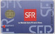 FRANCE GSM Card  : FRA38 SFR Full Iso Gsm MINT - Mobicartes (GSM/SIM)