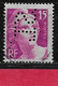 £ Perfin France Perfore SL 131 Sur Gandon N° 727 - Sonstige & Ohne Zuordnung