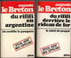 Lot 4 Livres De Auguste Le Breton - Du Rififi  Au Mexique .Brésil. Argentine & Derrière Le Soleil De Fer - Plon