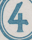 Denmark 1938 Mi. 197 II     4 Ø Wellenlinien ERROR Variety (SAVA 198) DOUBLE Printing In '4' (2 Scans) - Varietà & Curiosità