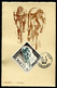 MONACO - CARTE MAXIMUM 1953 - SPORT - CYCLISME - Timbre Jeux Olympiques D'été D'HELSINKI De 1952 - Maximum Cards