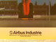 AFFICHE ORIGINALE ANCIENNE PUBLICITAIRE AIRBUS INDUSTRIE AVIATION AVION AEROSPATIALE - Carteles