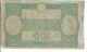 BANCO Di Napoli 100 Lire 06 09 1881 R2 RR Restauri Diffusi E Angolino Ricostruito Leonardo Da Vinci Vitt. Em Lotto.3156 - Unclassified